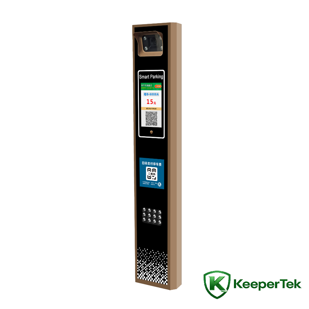 Máquina de reconhecimento de placas com tela LCD KT-ZYSB12