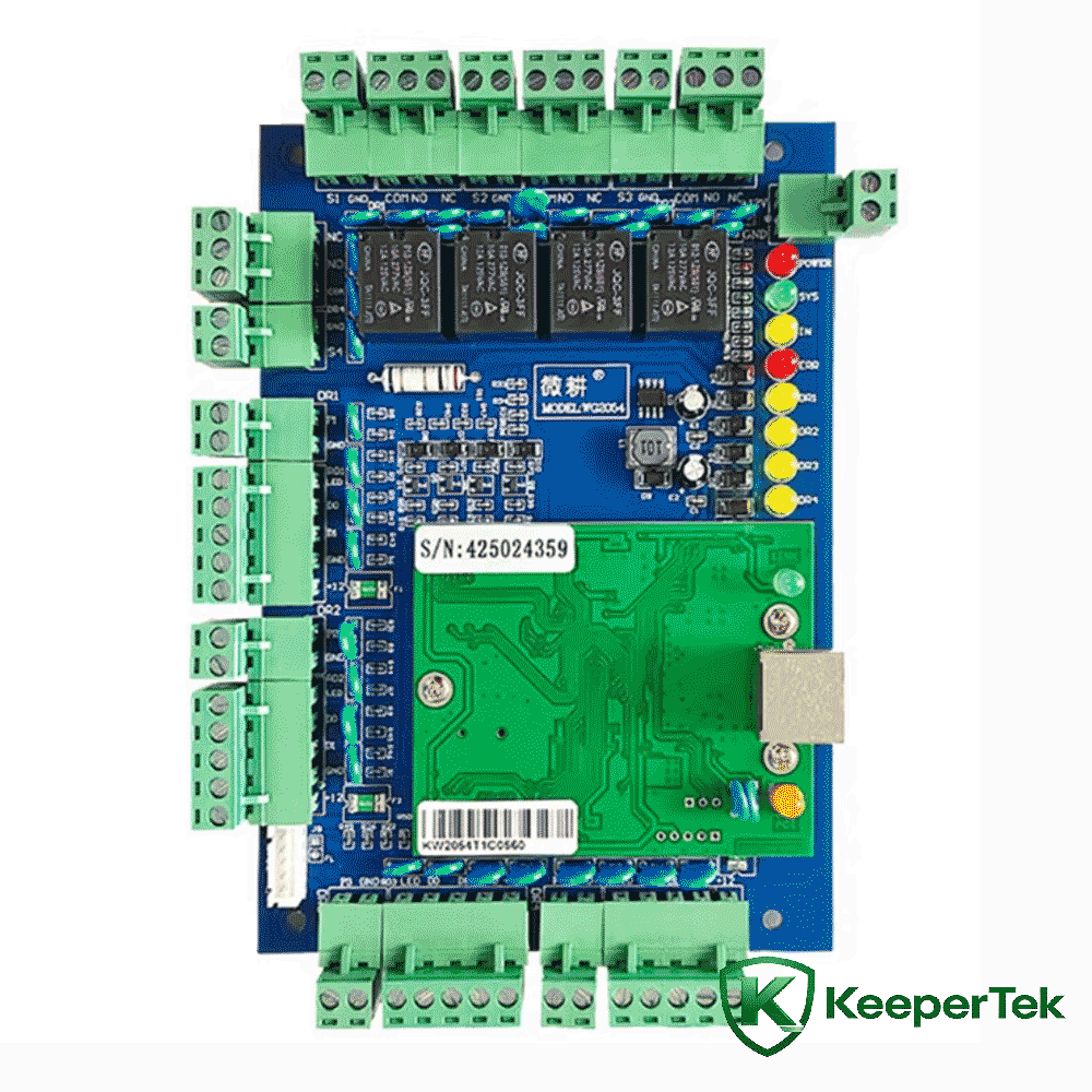 Controlador de acesso unidirecional de quatro portas KT-WG03