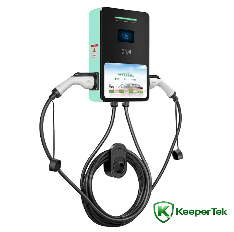 Pilha de carregamento CA de arma única e dupla de 7KW / 14KW KT-HC06
