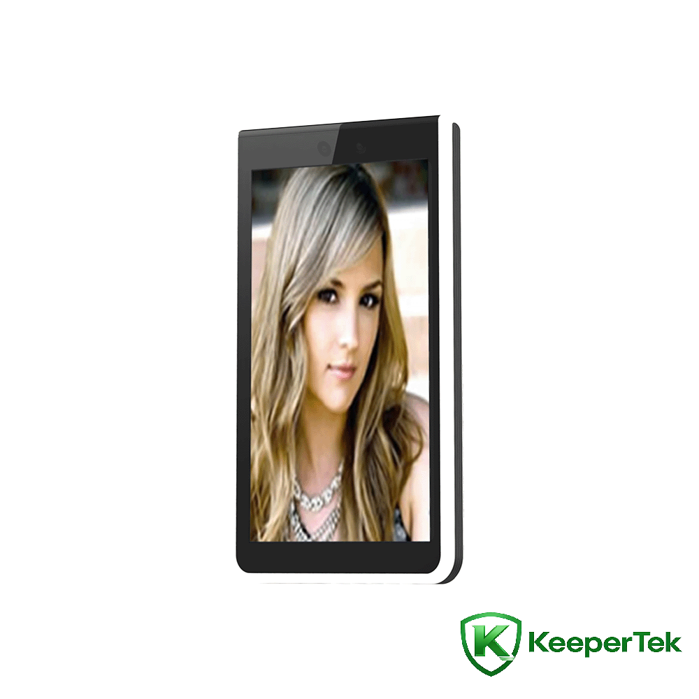 Cartão de reconhecimento facial de 8 polegadas, máquina multifuncional ultrafina KT-FR011